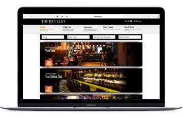 The Revelry homepage